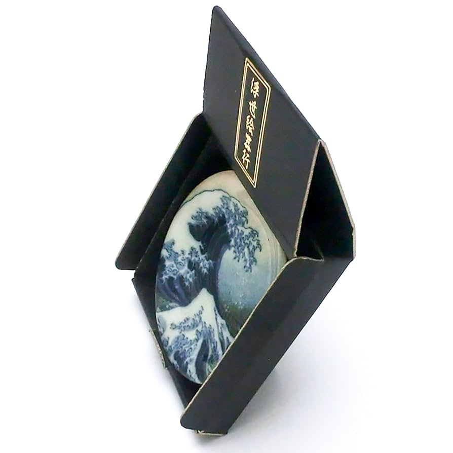 Amazon｜山勝美濃陶苑 「 Hokusai 葛飾北斎 Ukiyo-e 富岳三十六