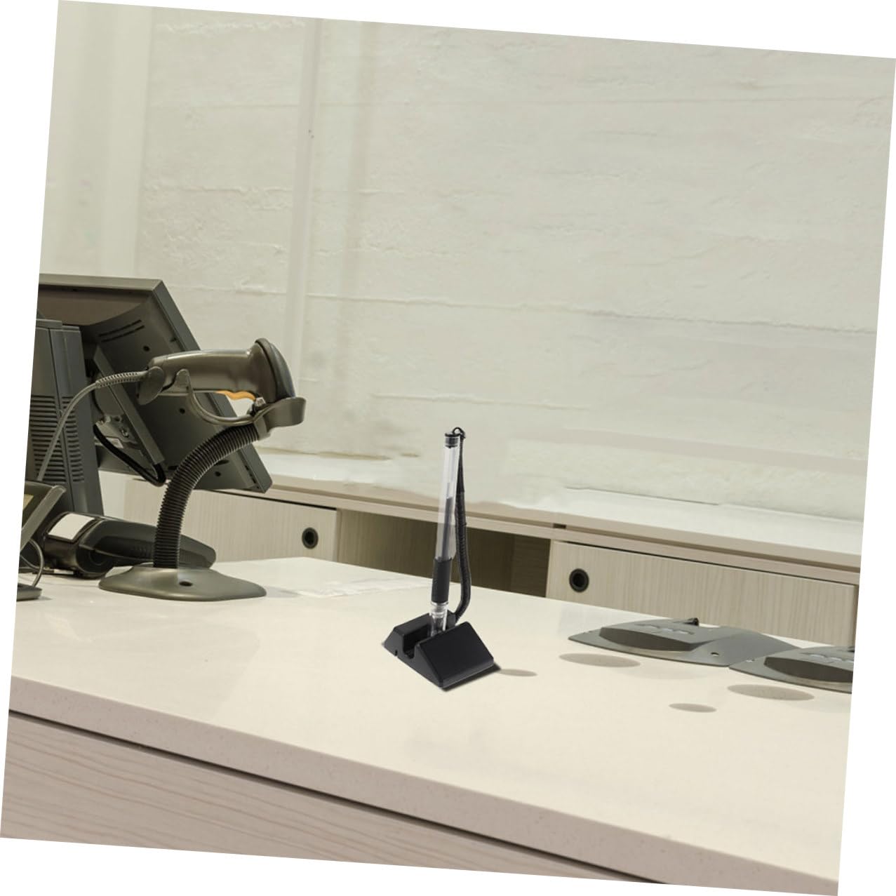 TEHAUX 20 Stylos Gel à Bille pour Bureau Encre Noire, Accessoires de Bureau Multifonctions pour Professionnels et Étudiants, pour Signature