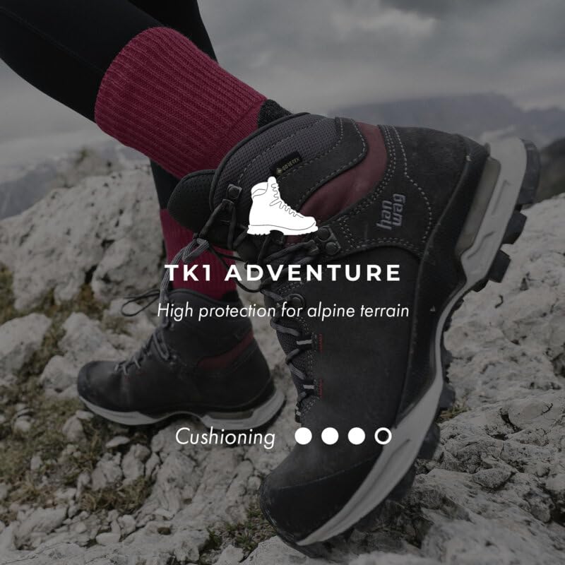 Image of FALKE Women's TK1 Adventure Cool Hiking Socks, 1 Pair