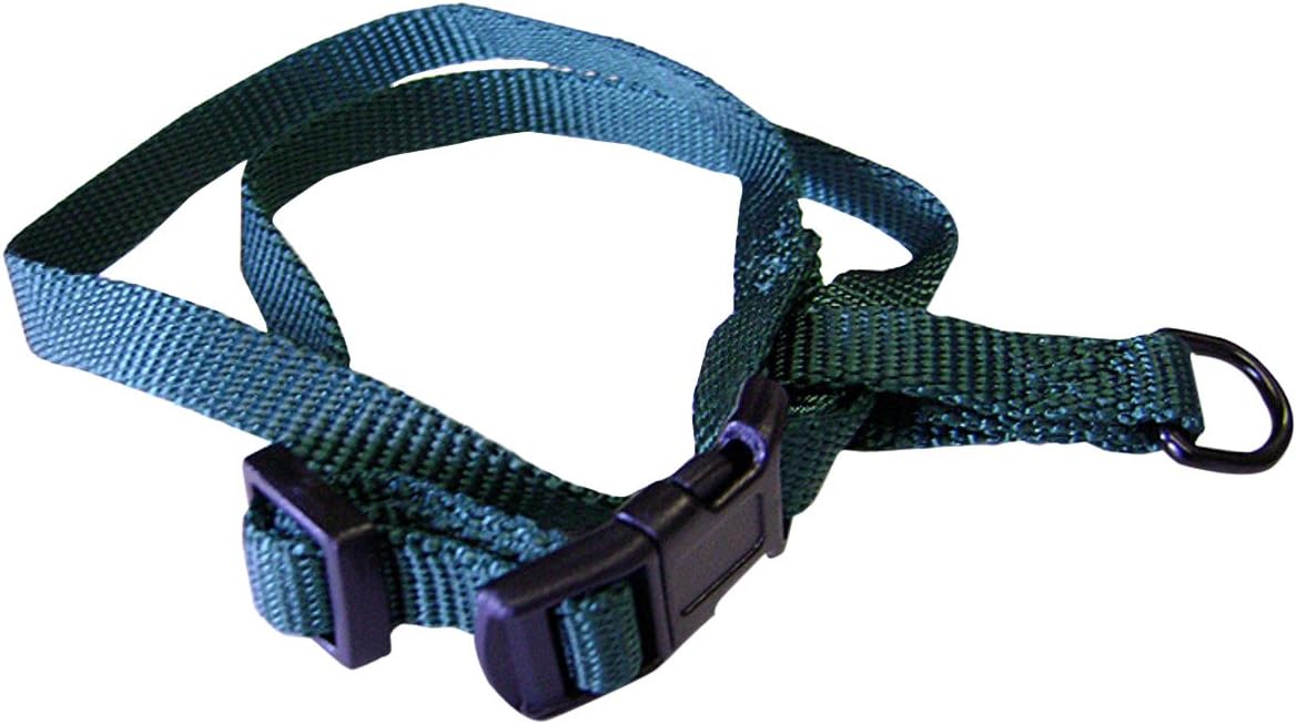Hamilton 3/8-Inch Adjustable Figure 8 Pup-Cat Harness, Large, Dark Green