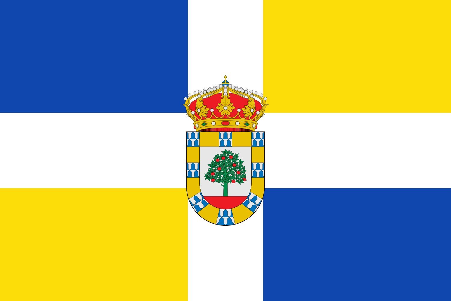 Drapeau Valle de Manzanedo grand format de Castille