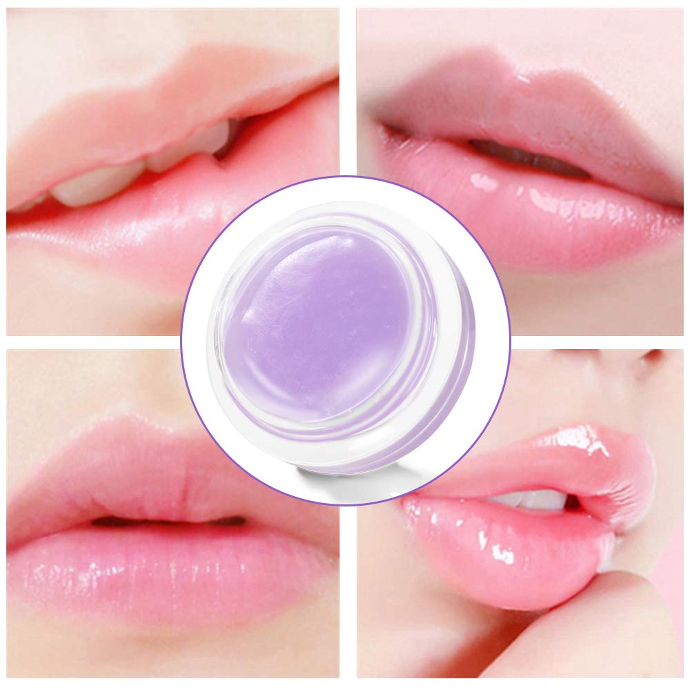 Lip Sleeping Mask, with Lip Scrubs Exfoliator & Moisturizer, Double Effect Lip Mask Overnight, Effectively Remove Dead Skin and Intensive Lip Repair Treatment,Nourishing Hydrating,Fades Lip Lines : Beauty & Personal Care