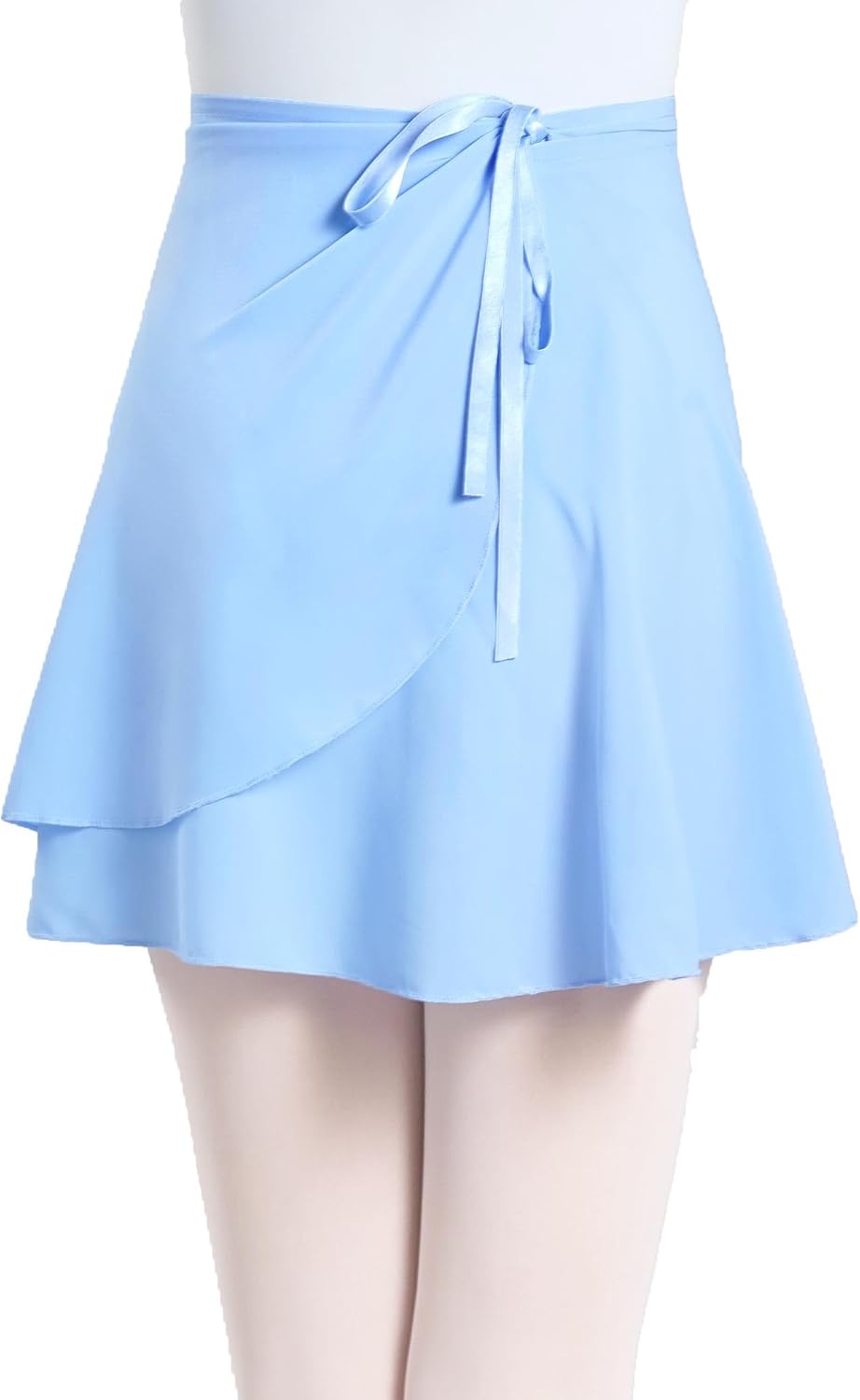 Daydance Toddler Girls Women Ballet Wrap Skirts Sheer Chiffon Dance Apron Towel for Leotards