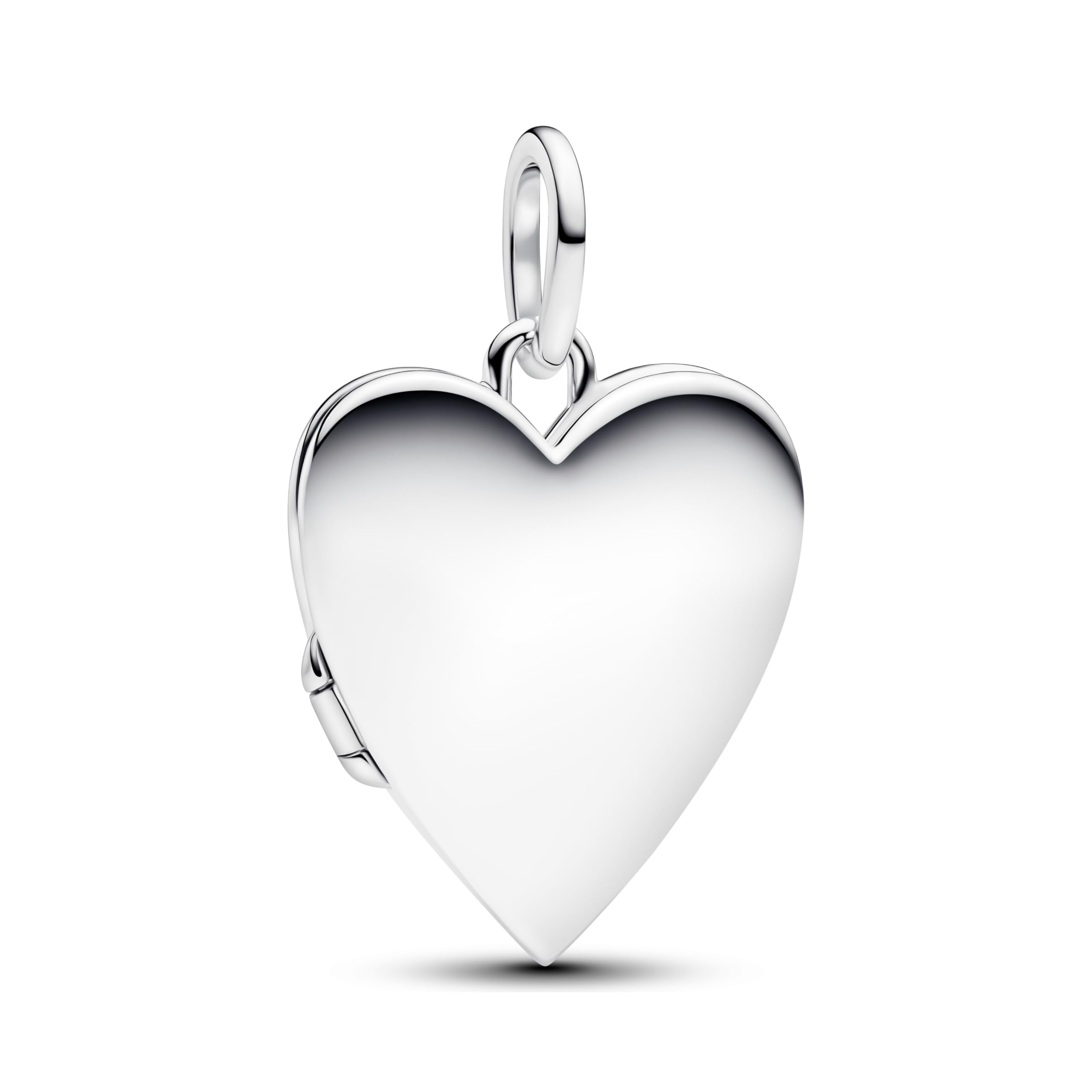 PANDORA Moments 394013C01 - Colgante de corazón con bisagras, plata de ley, compatible con Moments y ME