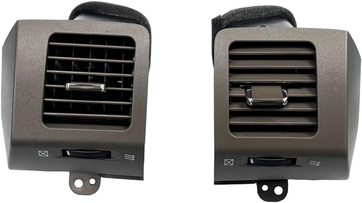 Air Outlet Air Vent Outlet Fit for Toyota Land Cruiser Prado 120 Fit for Lexus GX470 2003-2009 A/C Plate Air Conditioning Conditioner Grille Grill Attractive and Durable(Black)