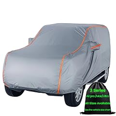 ANITANT SUV Car Cover Waterproof All Weather for Automobiles Outdoor Full Size Cover Rain Sun UV Protection with