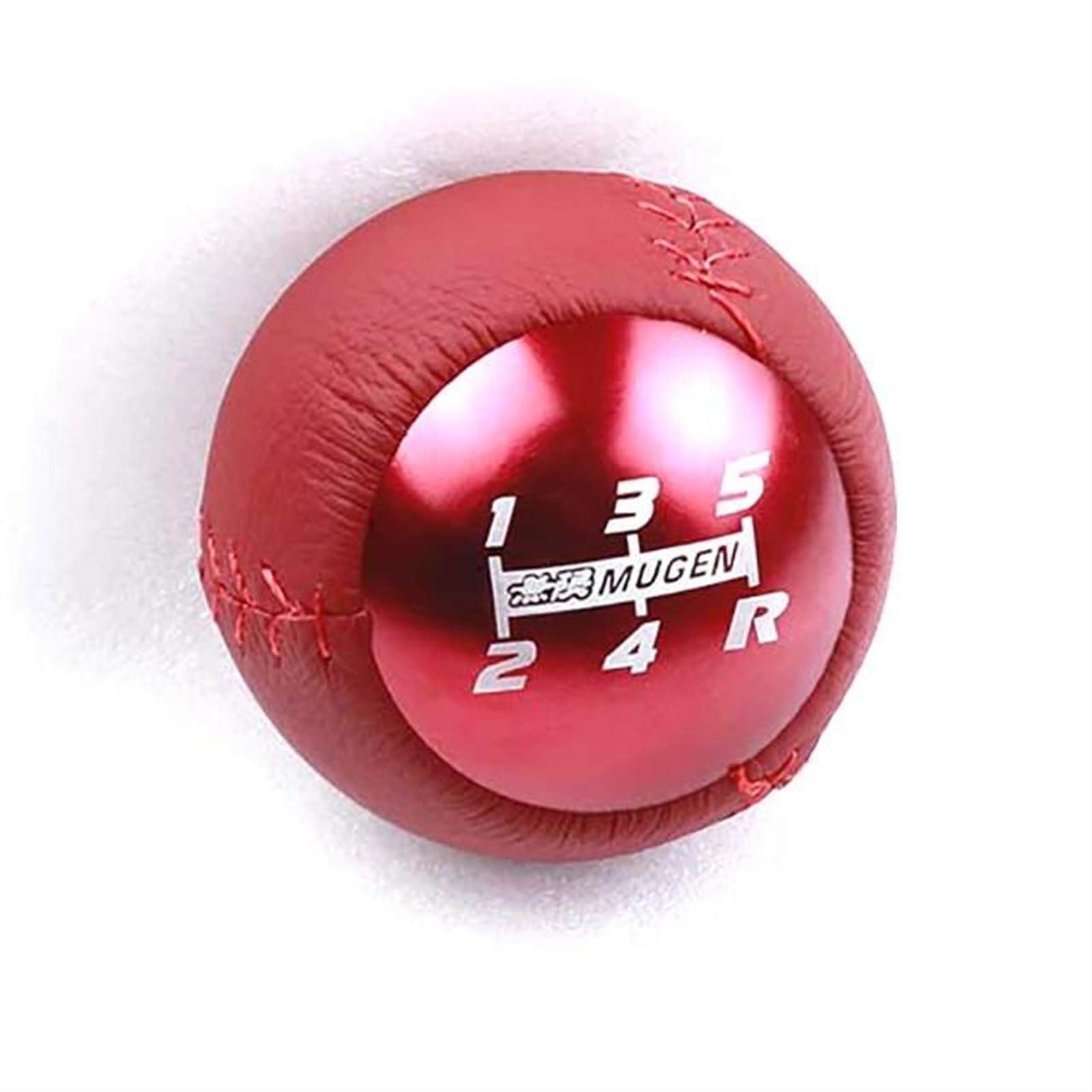 Fsozdbbpl 5 Speed Red Automotive Parts 6/5 Speed M10x1.5 Gear Shift Knob Shifter Lever Head For Honad For Civic For Accord Ek9 Ep3 Fn2 Dc2 Dc5 S2000 Fd2(5 Speed Red)