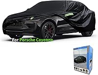 Vista 9 de Funda a medida para automóvil Porsche, 7 capas de cubierta impermeable para todo tipo de clima, para exteriores, cubierta completa contra la lluvia