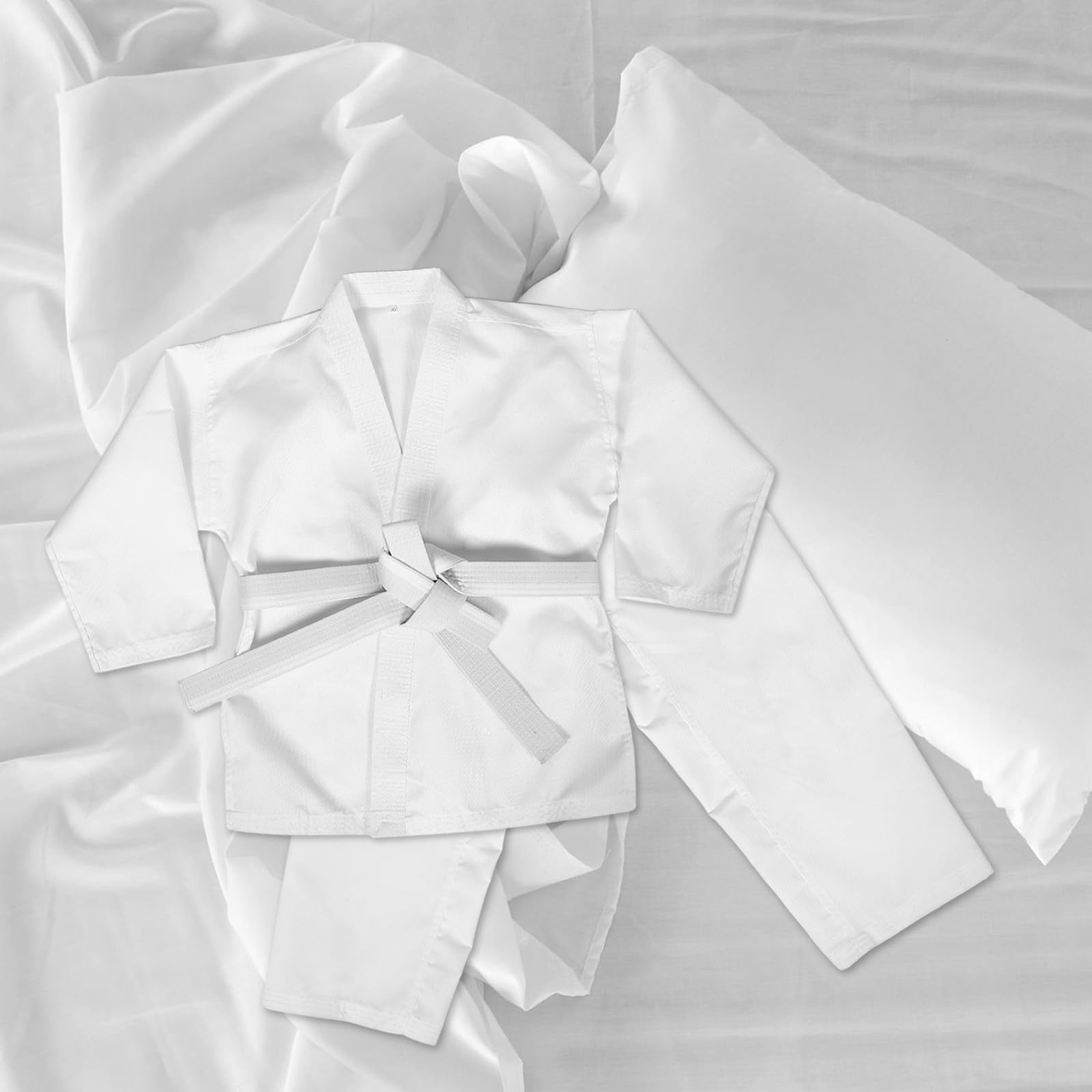 Uniforme de Kárate Adultos, Conjunto de Entrenamiento Blanco