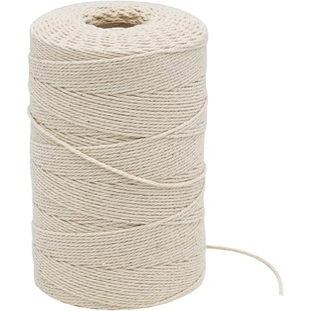 Butchers String, 984 Feet Strong Cotton Kitchen Twine Food Safe Oven ...