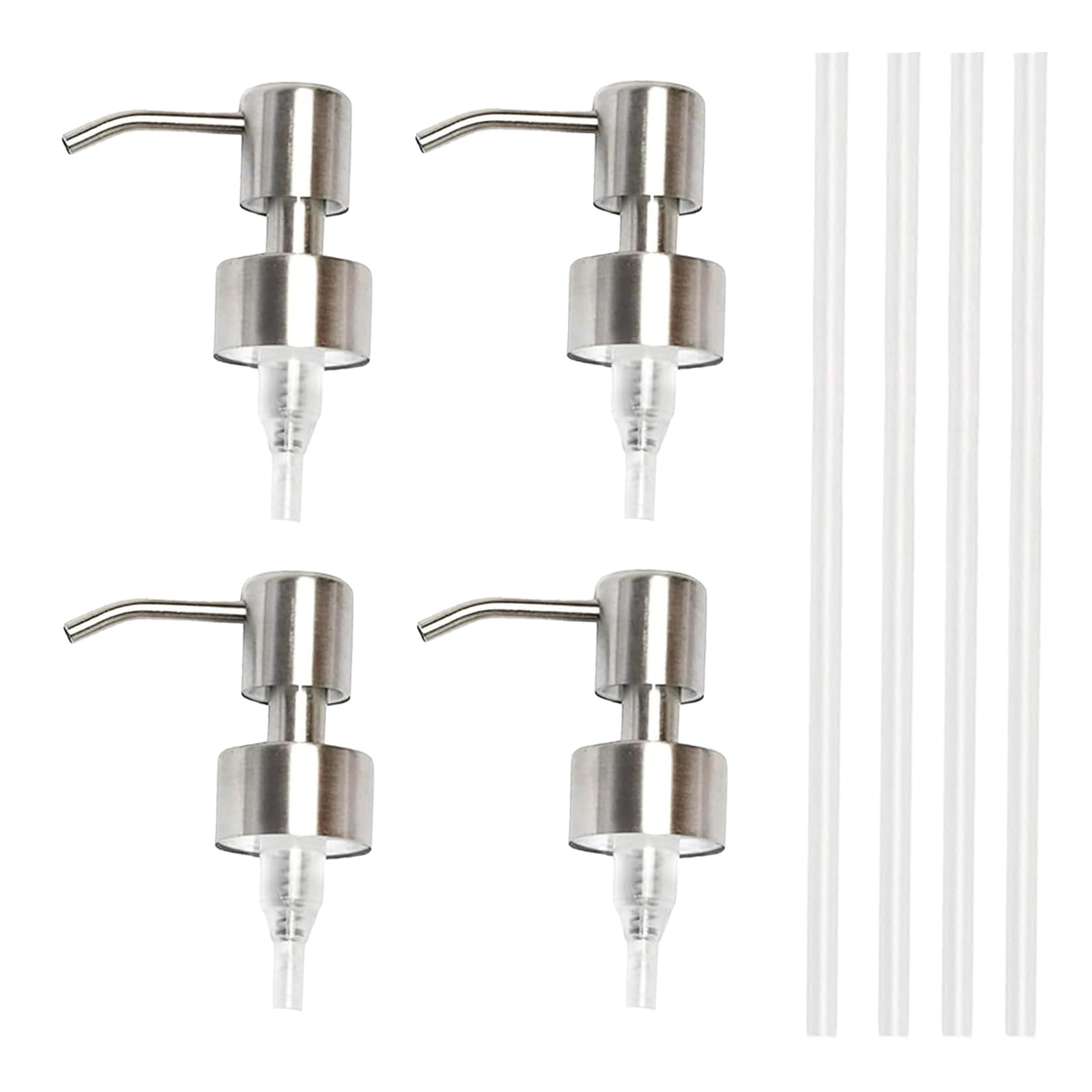 4 PCS Soap Dispenser Pump Liquid Soap and Lotion Dispenser Pump Replacement