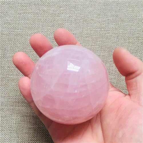 Regalo espiritual con bola de cristal cuarzo rosa mágico de 4cm 7