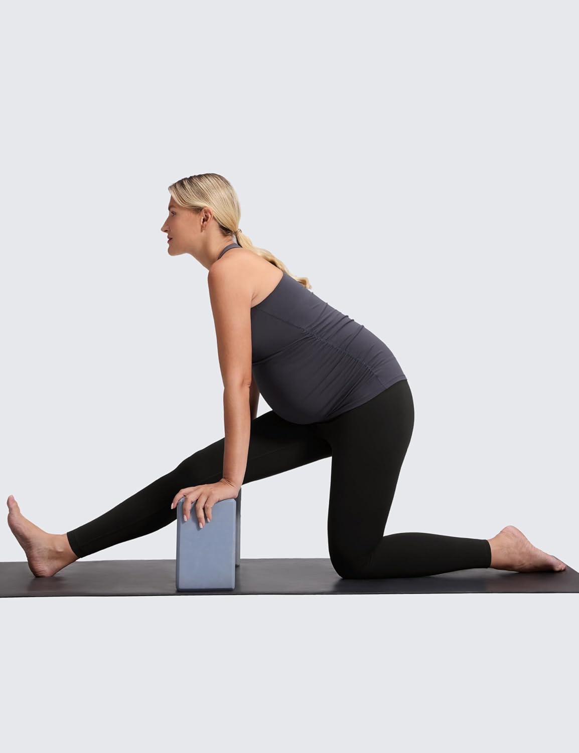 CRZ YOGA Butterluxe Maternity Leggings 28" - Over The Belly Workout Activewear Yoga Womens Pregnancy Pants Buttery Soft - Image 3