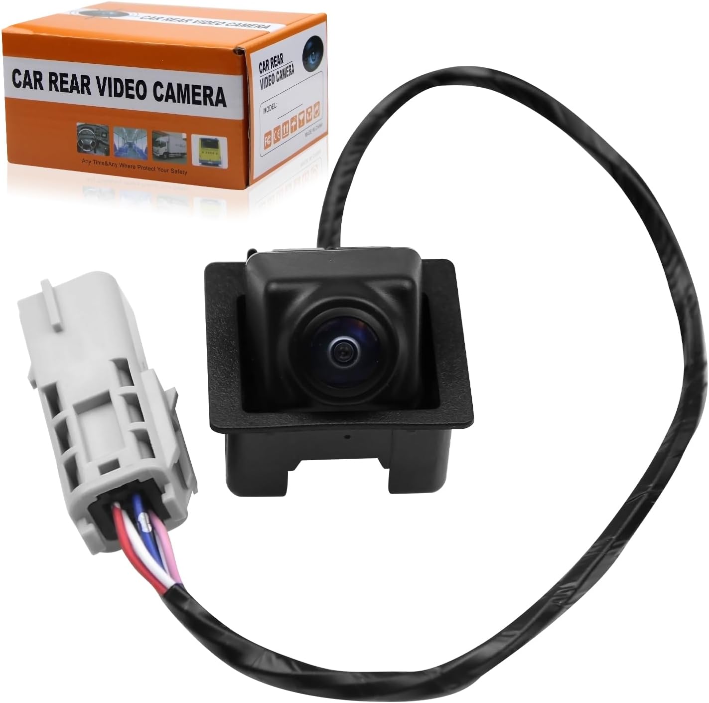 Niloghap Backup Camera Rear View Camera Compatible with Cadillac SRX 2010 2011 2012 2013 2014 2015 Parking Park Assist Camera Replaces # 23205689, 15926122, 20910350, 22868129, 22915398