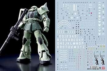 HG 高機動型ザク サイコザク フルアーマーガンダム 水転写デカール HG 高機動型ザク サイコザク フルアーマーガンダム 水転写