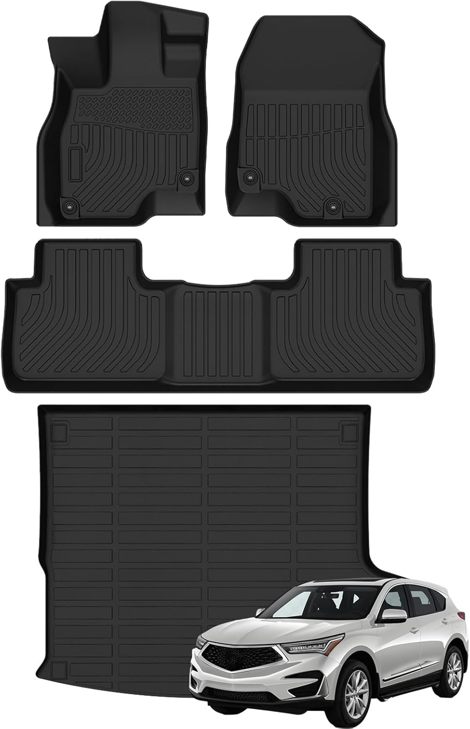 Naibeve Floor Mats for 2019 2020 2021 2022 2023 2024 Acura
