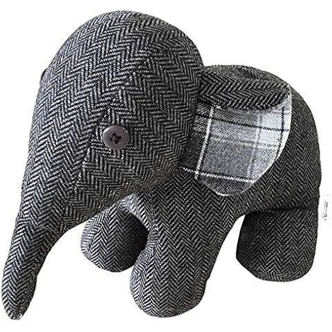 Bresme Retenedor de Puertas Decorativo - Tope para Puertas Antigolpes Elefante Cover