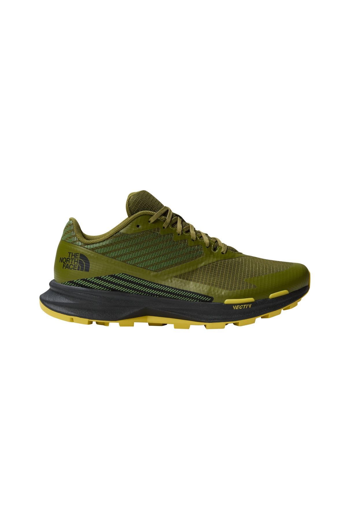 The North Face Vectiv Levitum Trail Running Shoe Forest Olive/TNF Black 8