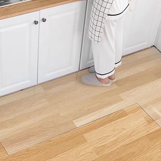 Office Chair Mat for Carpeted Floor 0 04 PVC Floor Mat Plastic Chair Mat Carpet Protector Non-Slip Waterproof