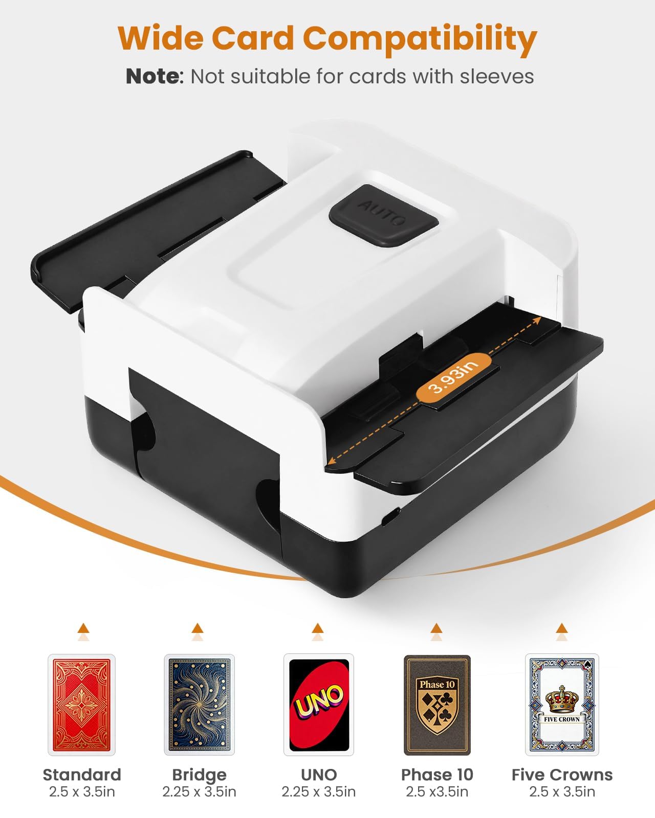 card shuffler that works with sleeves linkbolt Automatic Machine 1-2 Deck, Black Color:Paradise Multi One Piece Promotion Pack Vol 3 while still being larger. How do I get
