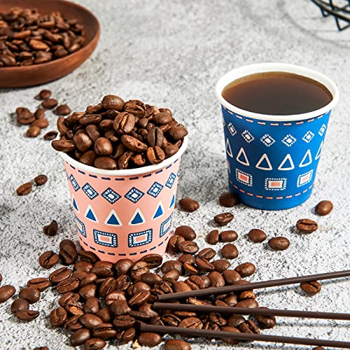 Tv Topvalue 600 Pack 4Oz Paper Cups, Colorful Disposable Cups, Mini Mouthwash Cups, Cold Drinking Cup For Travel, Party And Event #TOP6