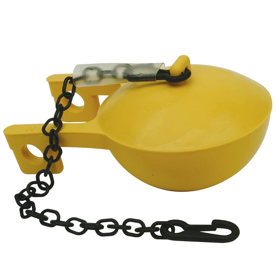 BrassCraft Mfg BCT002 Toilet Yellow Silicone Flapper Kohler