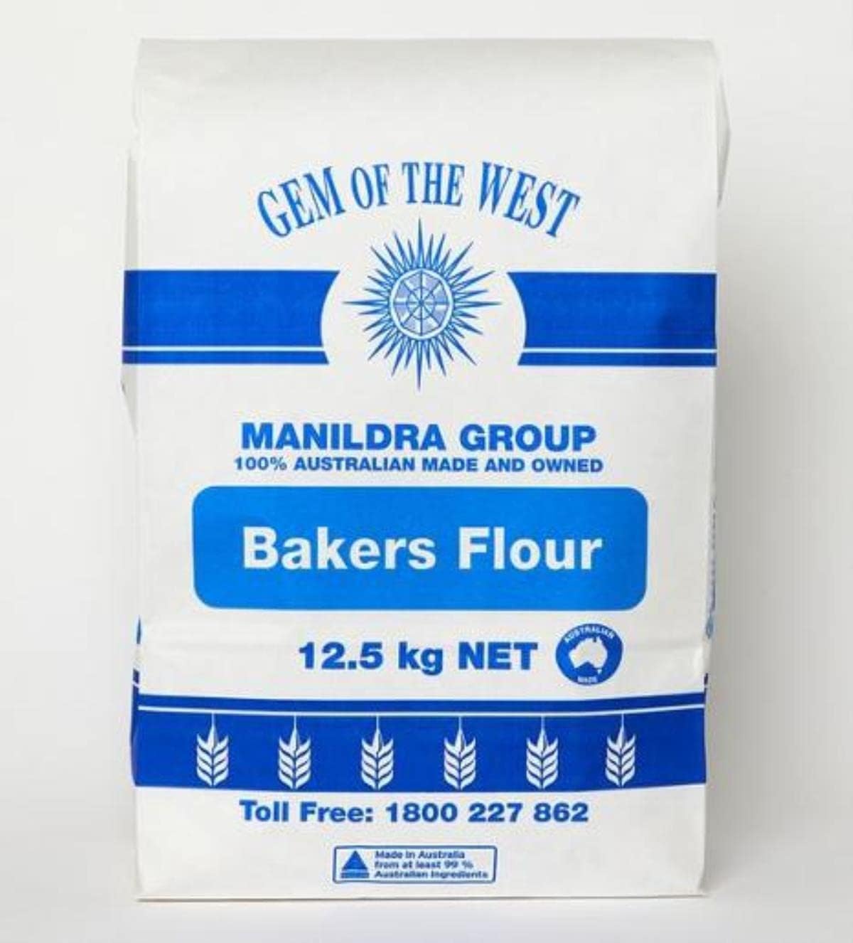 Gem Of The West Bakers Flour 12.5 Kg Pantry Food & Drinks