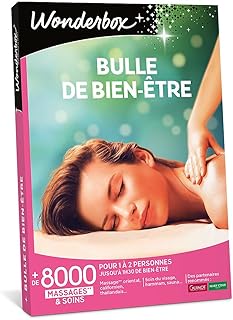 Wonderbox - Bulle De Bien-être - Coffret Cadeau - Idée Cadeau Relaxation
