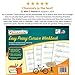 Channie’s Easy Peasy Cursive Handwriting Workbook for Kids, Tracing & Cursive Writing Practice Book, 80 Pages Front & Back, 40 Sheets, Grades 1st – 3rd, Size 8.5” x 11”