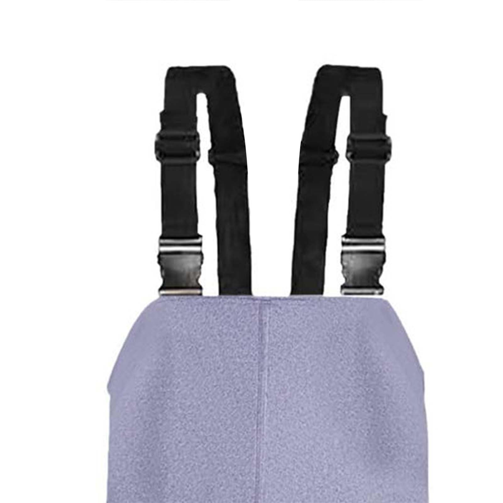 Wathose für Herren und Damen, Jagd-Brusthose mit Stiefeln, wasserdicht, atmungsaktiv, Wathose, leicht, Jagd-Wathose zum Waten, Fliegenfischen, Jagd, Schlammarbeit, Violett (1), 42.5 EU