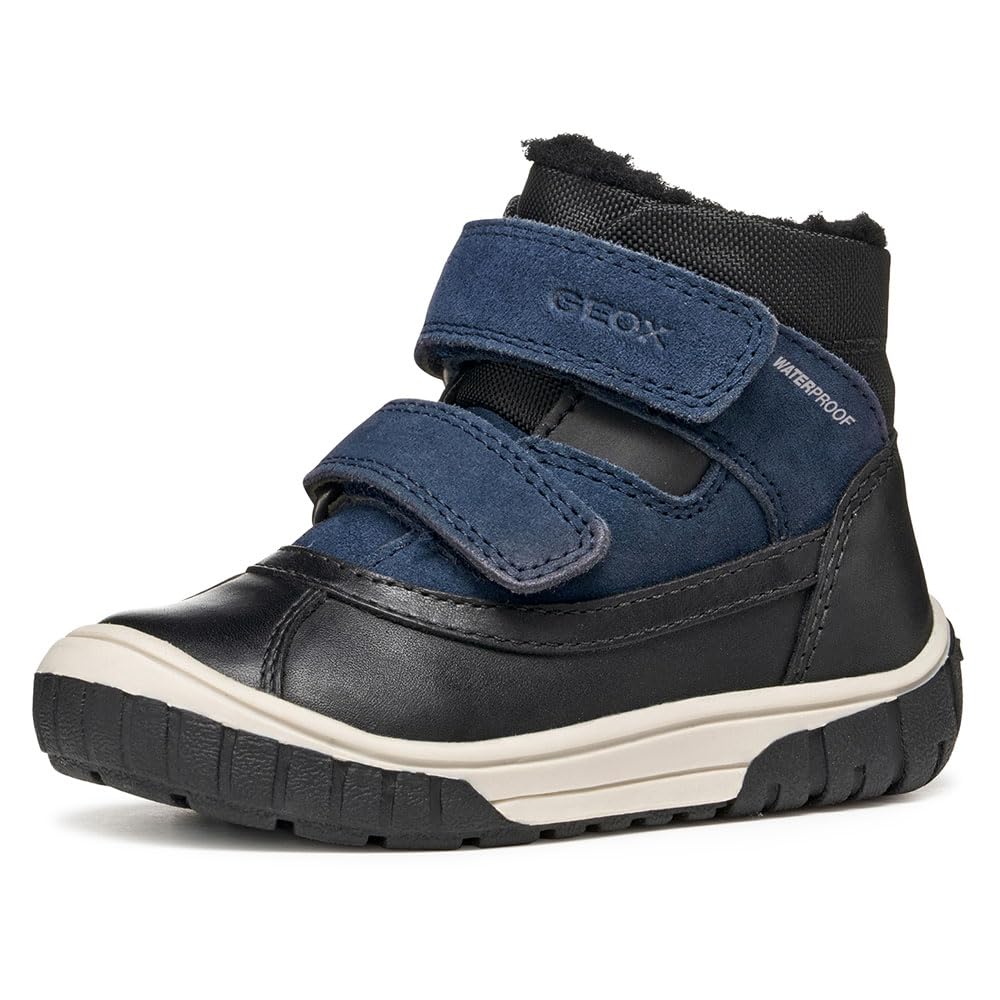 Geox B Omar Boy WPF B, Bottines Bébé garçon