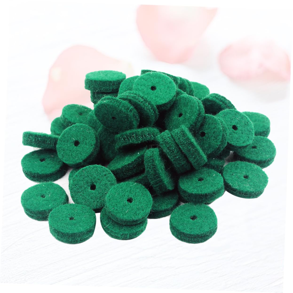 GOOHOCHY Instrument Repair Parts Piano Keyboard Washer Felt Piano Washer for Piano Maintenance