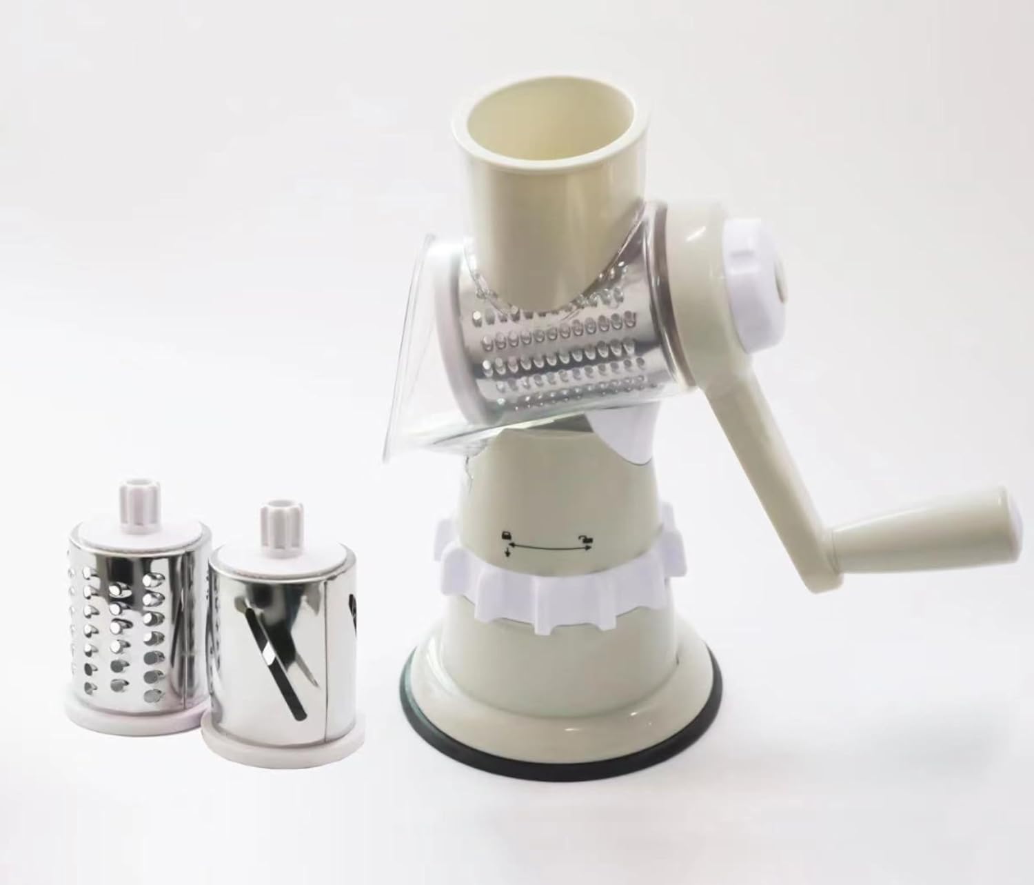 Vegetable Chopper, Custom 4in1 Multifunctional Adjustable Thickness Vegetable Spiral Slicer Kitchen Tool Cooking Accessories Veget Spiralizer (Gray), Small, 23-Z0708