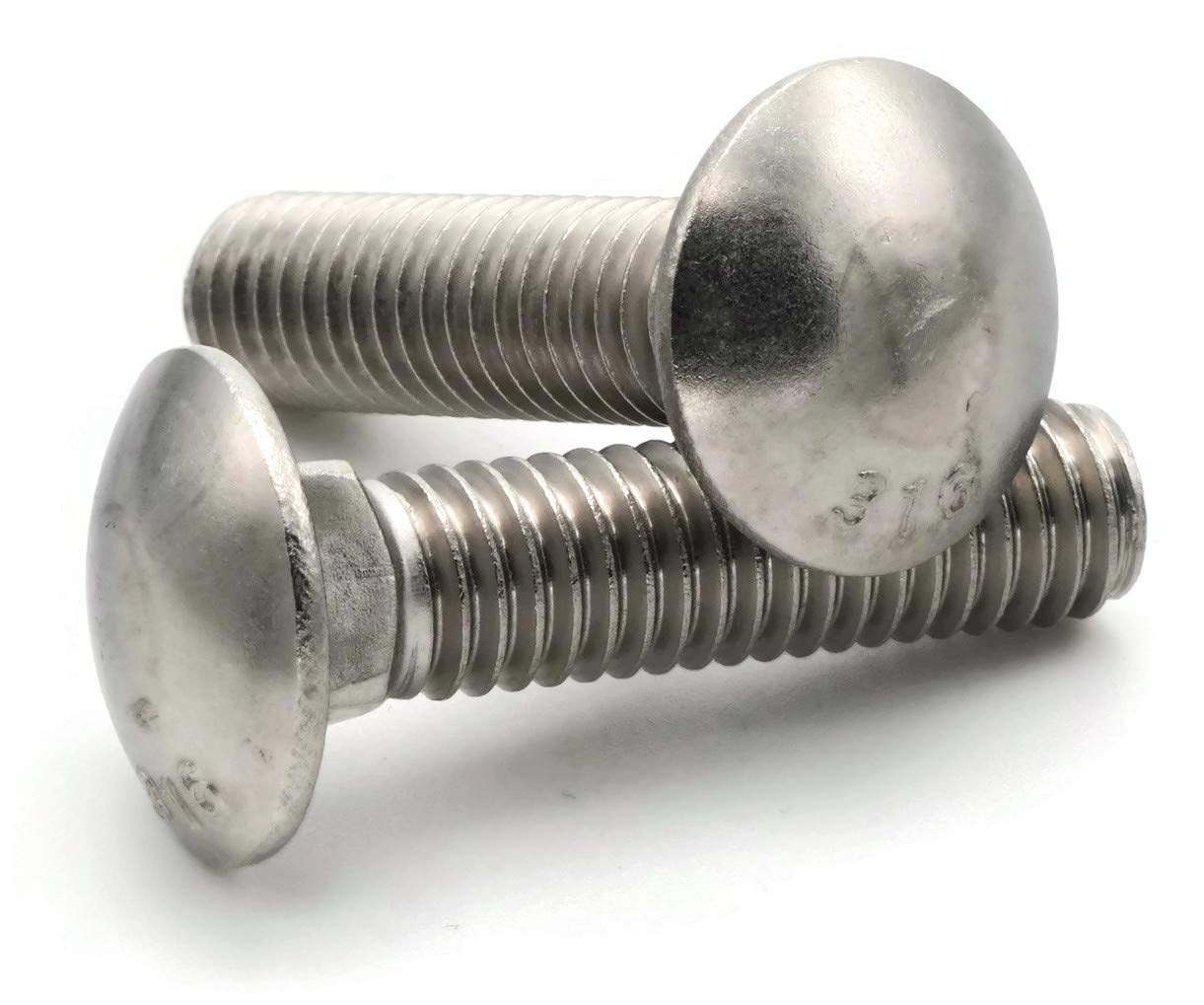 Carriage Bolt 316 Stainless Steel 3/8