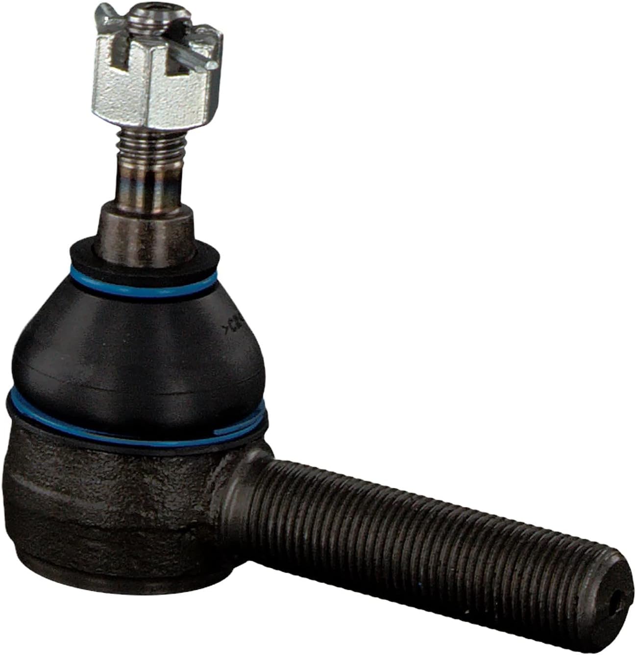 febi bilstein 14122 Tie Rod End with castle nut, cotter pin and washer, pack of one