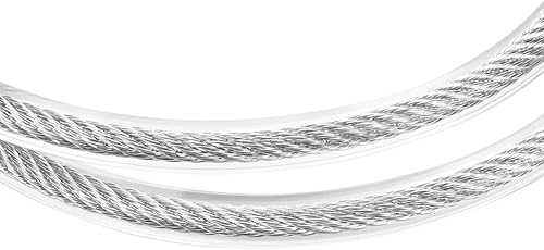 Miniatura 6 de VGEBY Cerradura de cable de bicicleta de acero resistente, bucles de doble extremo, portátil, ligero, 180 días de garantía