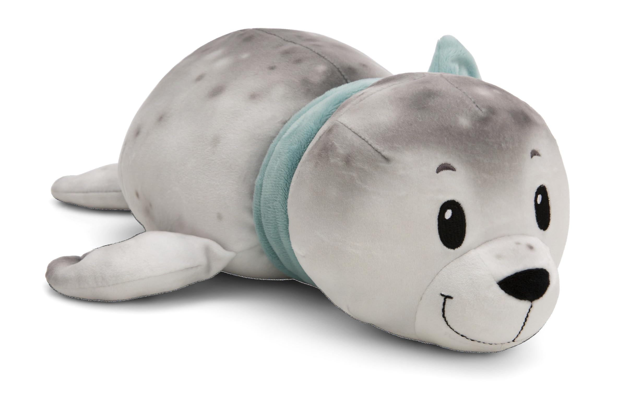 NICI Kuscheltier Seehund Bente 24cm grau - Stofftier aus weichem Plüsch, niedliches Plüschtier zum Kuscheln und Spielen, für Kinder & Erwachsene, tolle Geschenkidee - 61283