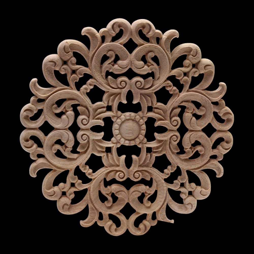 Marco de madera tallada B144,6 para decoración clásica de esquinas y puertas