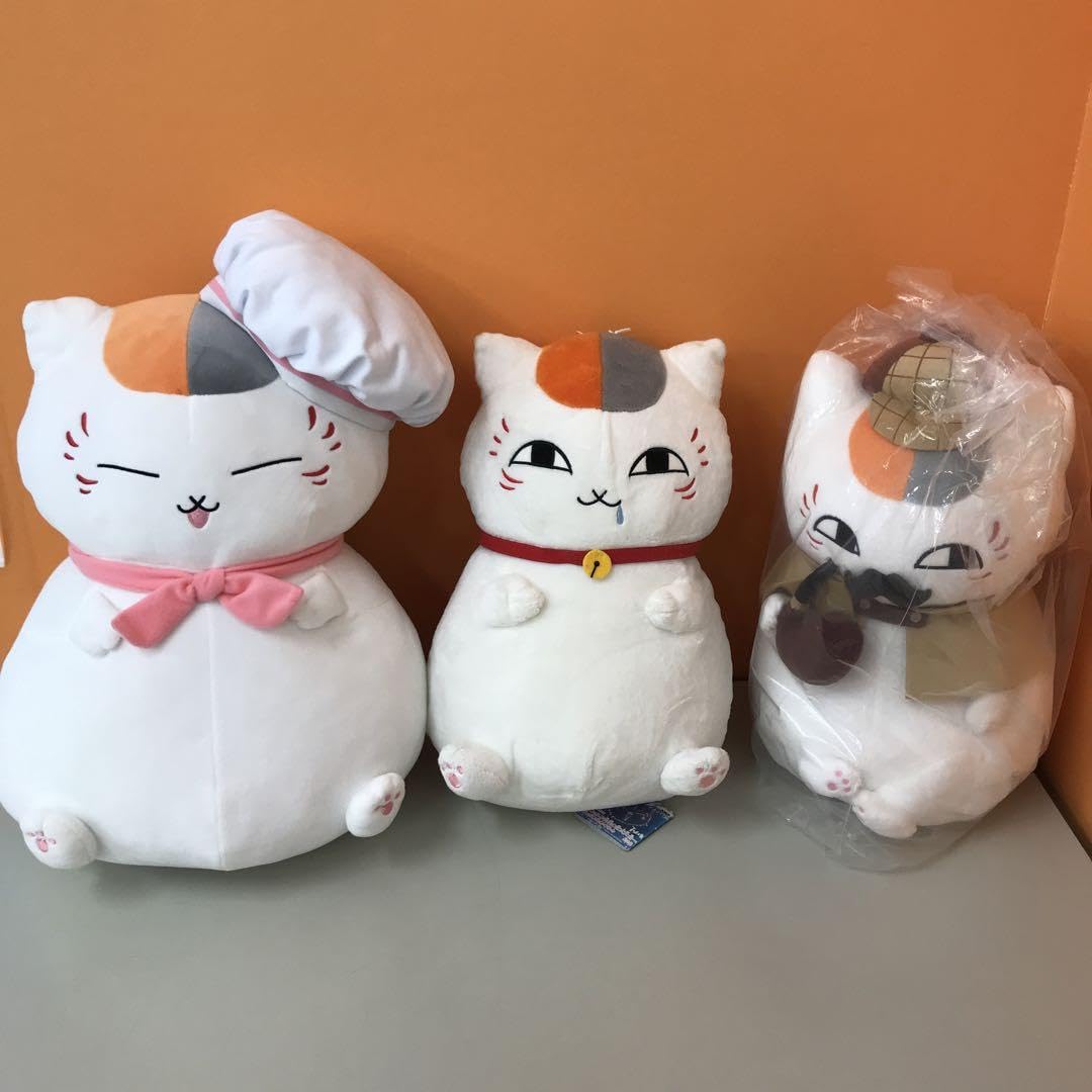 Amazon.co.jp: 夏目友人帳 ニャンコ先生 ぬいぐるみ 3点まとめ売り 