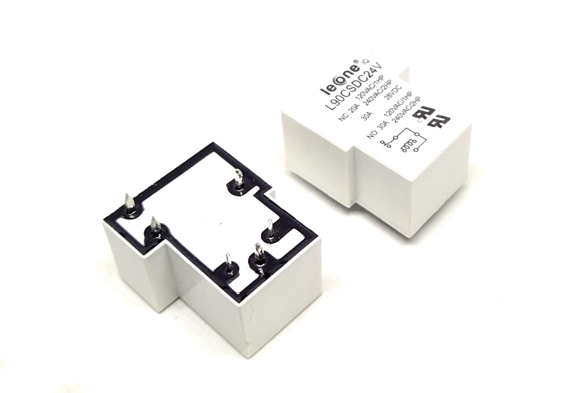 INVENTO 2pcs 24V DC Relay 6 Pin 24V 30A T Shaped PCB Mount Relay SPDT Relay for DIY Projects (B08KFQ7K6Z) Amazon Price History, Amazon Price Tracker