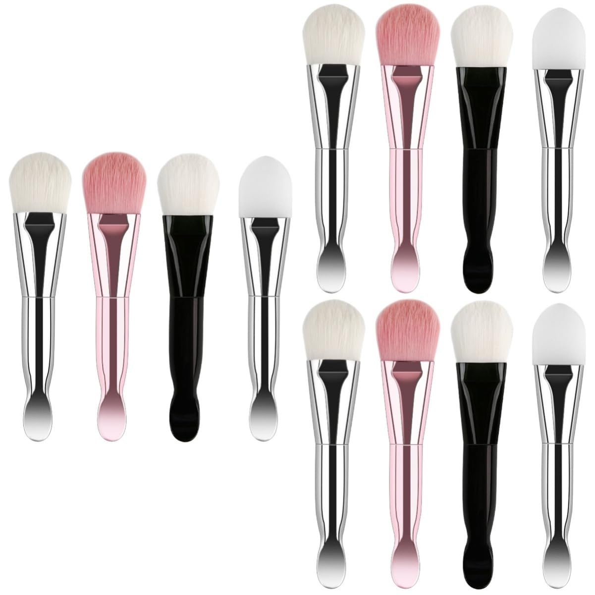 FRCOLOR 12stücke Teiliges Gesichtsmaske Pinsel Weiche Strapazierfähige Applikatoren Für Gleichmäßige Anwendung Von Gesichts Und Schlafmasken Für Hauttypen Und Schwer Erreichbare