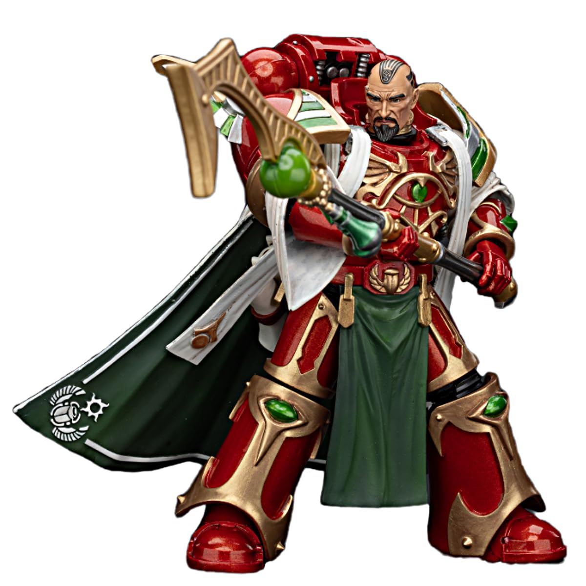 JOYTOY Figurka 1/18 Warhammer 30k Thousand Sons Magistus Amon kolekcjonerskie prezenty, zabawki dla dzieci w wieku 15+ i dorosłych