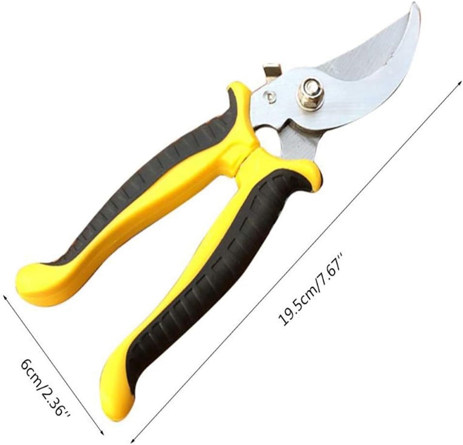 Gartenschere, Leichte Hand-Gartenschere aus rostfreiem Stahl for glatte und saubere Schnitte, professionelle Gartenschere for Schneiden von lebenden Blumen, Pflanzen leichten Ästen, Heimwerkzeuge