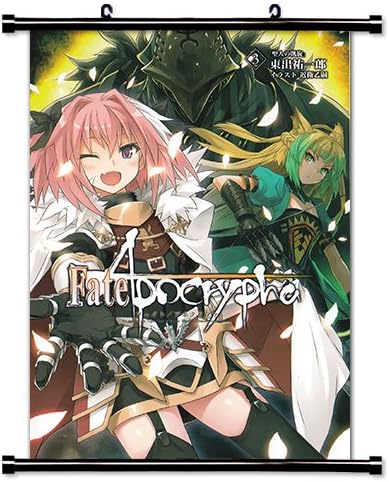 Amazon Com Fate Apocrypha Anime Fabric Wall Scroll Poster 32x47 Inches Wp Fate Apocrypha 15 L Posters Prints