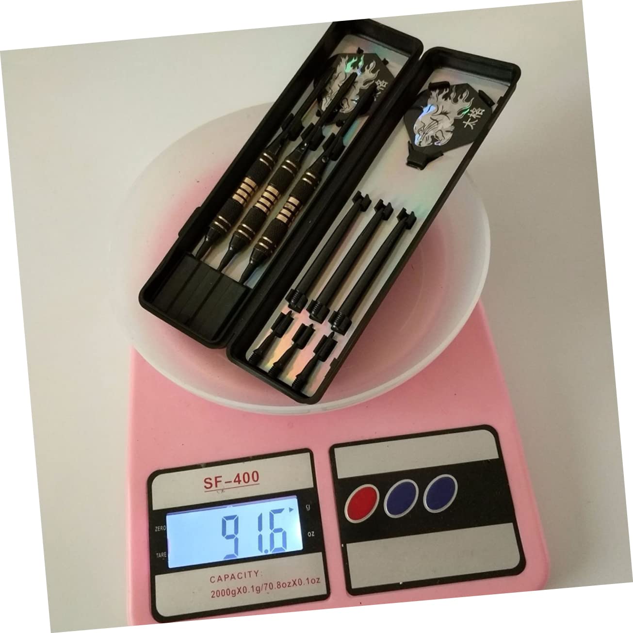 HEMOTON Game Set Professional Dart Set Safe Flights Dartboard Game Supplies for