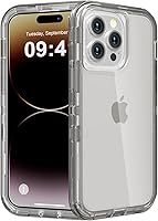 Vista 45 de Funda para iPhone 11 Pro Max, resistente a los golpes, protección contra caídas, funda protectora transparente de doble capa compatible con iPhone