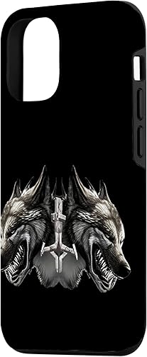 Miniatura 2 de Funda para iPhone 1212 Pro Fenrir The Viking Wolf Cross