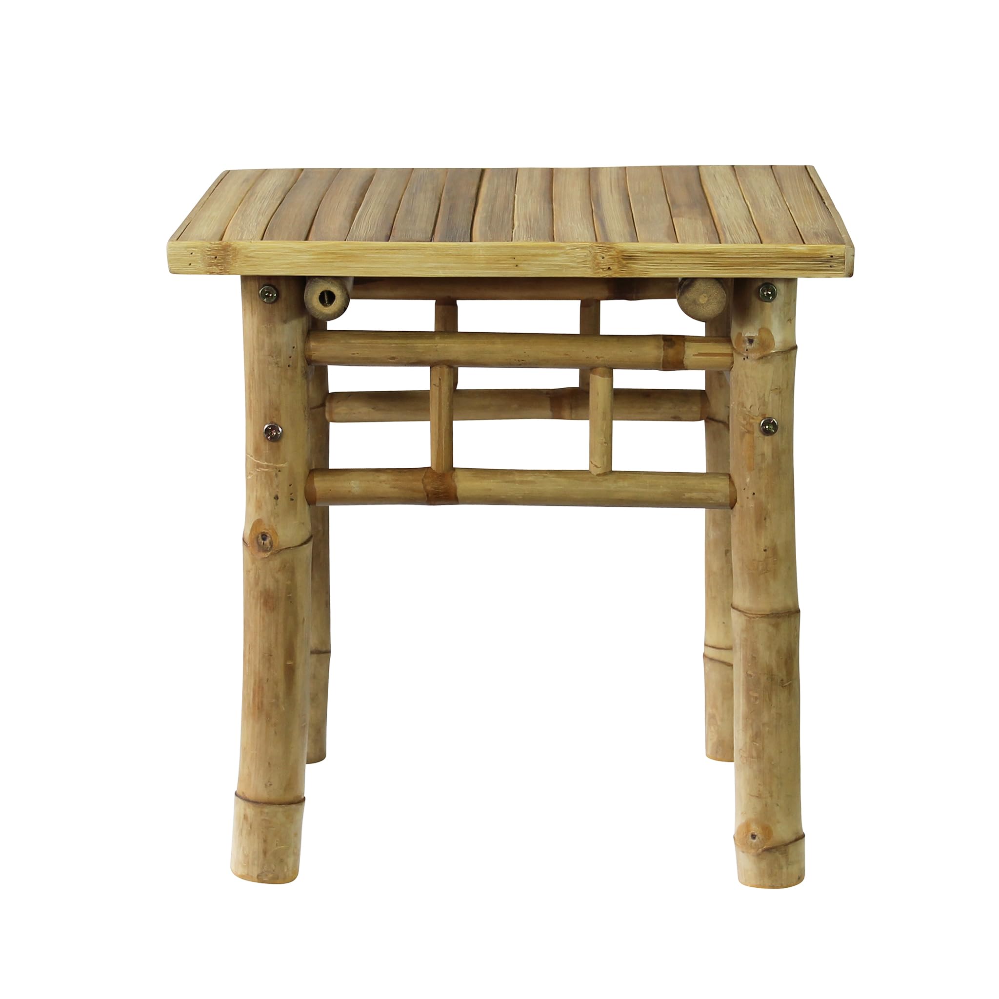 Tavolo da giardino in bamboo - AVIATOR Marrone