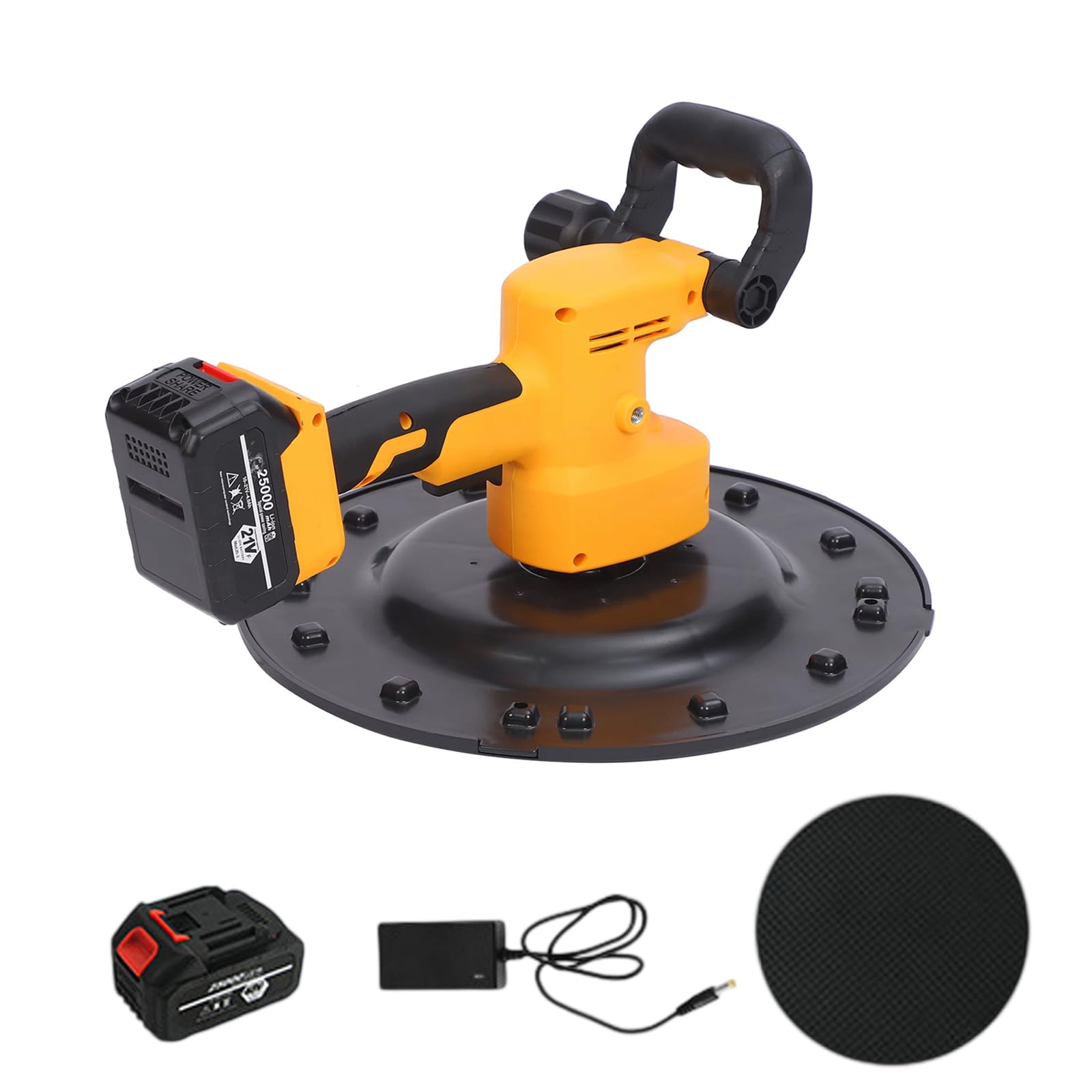Wall Smoothing Polisher with 6 Variable Speed,Electric Walk Behind Trowel