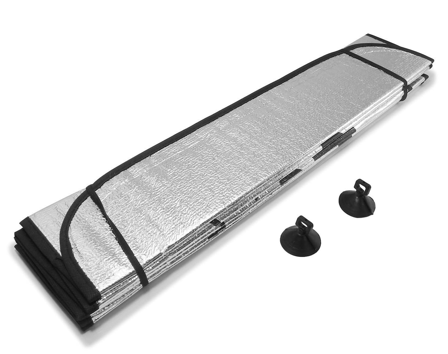 Car Front/Rear Windshield Silver Sunshade Foil Curtain Foldable Car Sunshades Compatible with Chevrolet Matiz